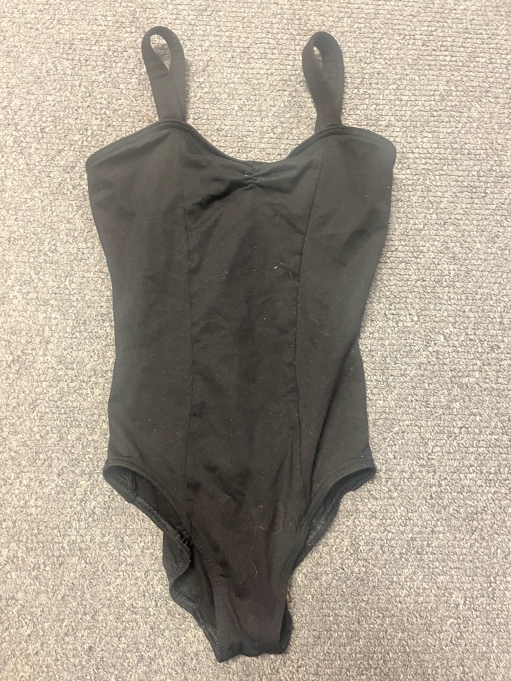 Black Capezio Leotard- Size adult Small